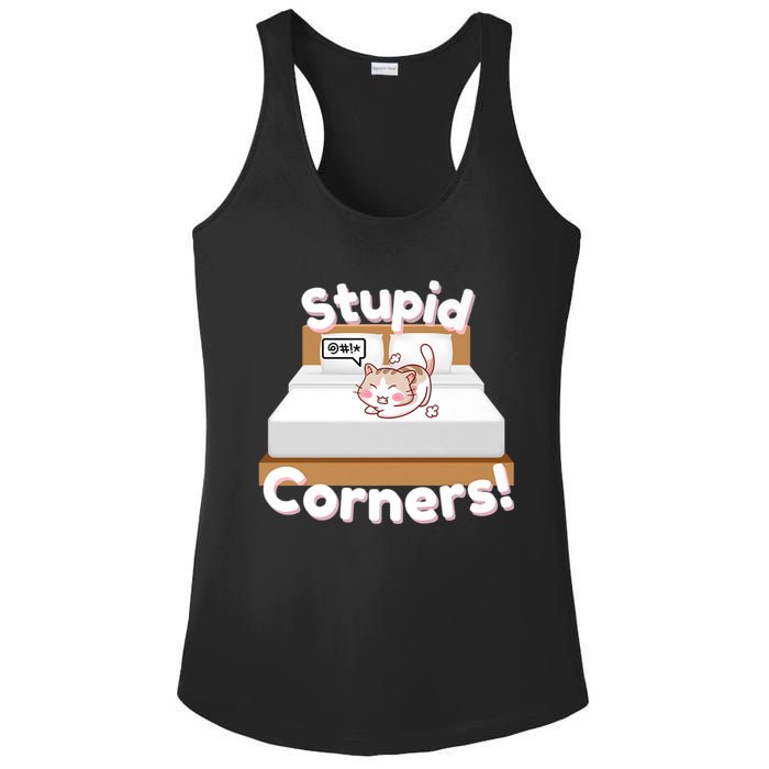 Stupid Corners! Ladies PosiCharge Competitor Racerback Tank