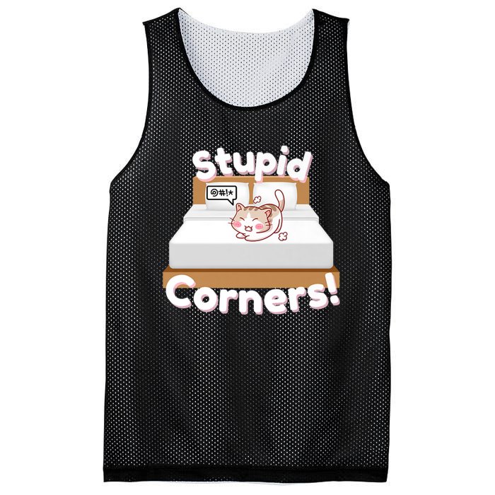 Stupid Corners! Mesh Reversible Basketball Jersey Tank