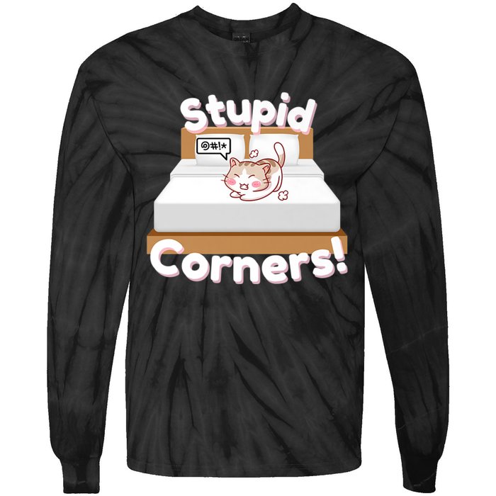 Stupid Corners! Tie-Dye Long Sleeve Shirt