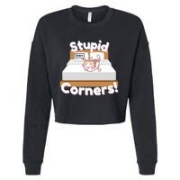 Stupid Corners! Cropped Pullover Crew