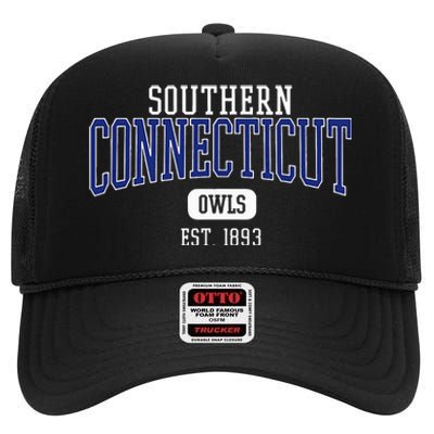 Southern C.O.N.N.E.C.T.I.C.U.T State Owls Est. Date High Crown Mesh Back Trucker Hat