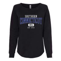 Southern C.O.N.N.E.C.T.I.C.U.T State Owls Est. Date Womens California Wash Sweatshirt