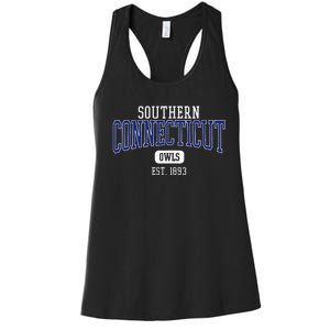 Southern C.O.N.N.E.C.T.I.C.U.T State Owls Est. Date Women's Racerback Tank