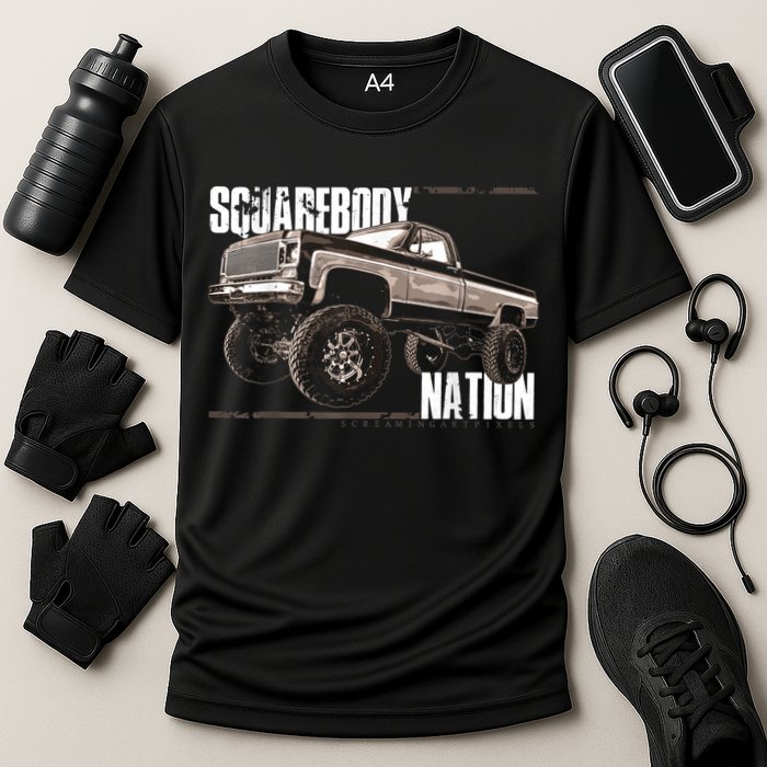 Squarebody Classic Square Body Cooling Performance Crew T-Shirt