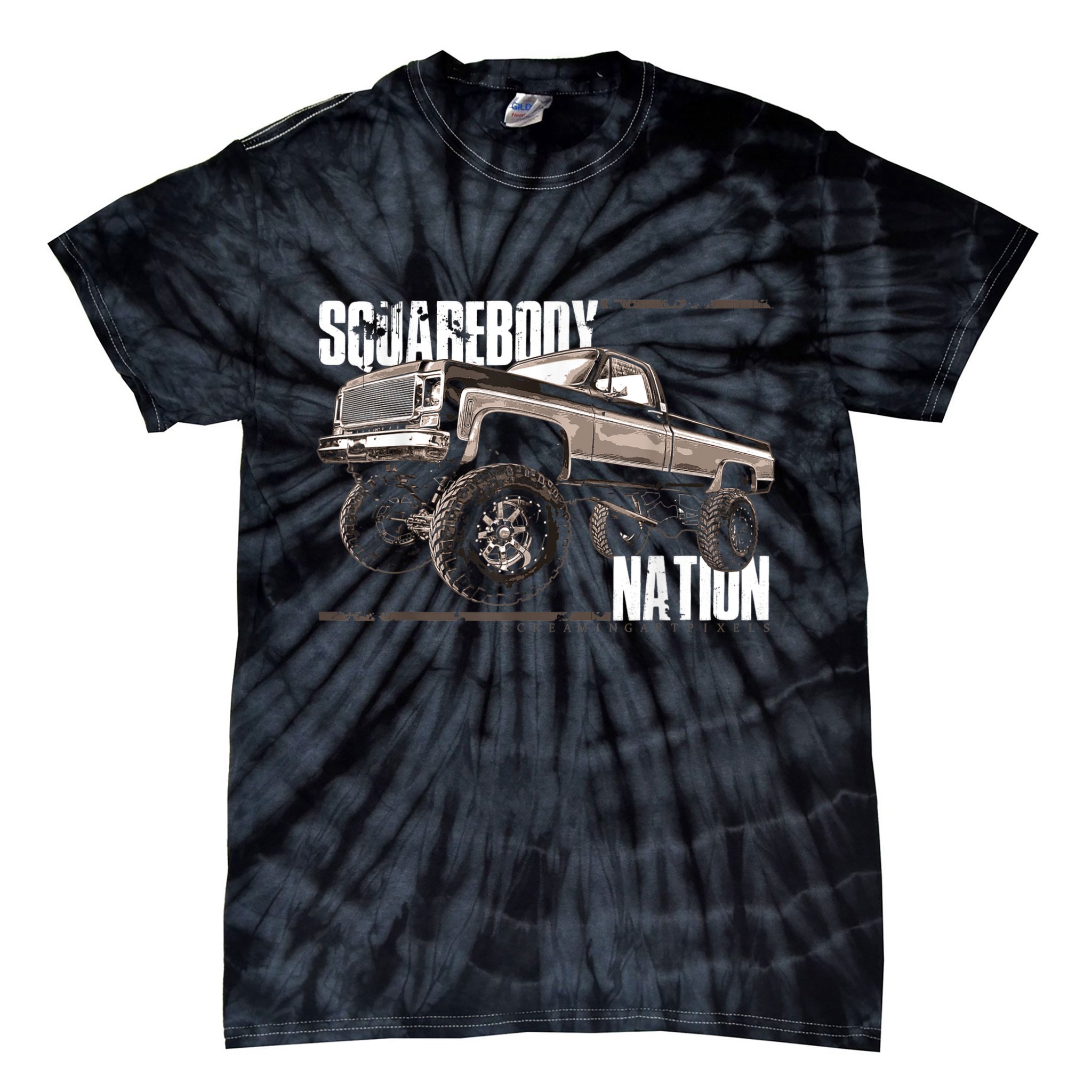 Squarebody Classic Square Body Tie-Dye T-Shirt