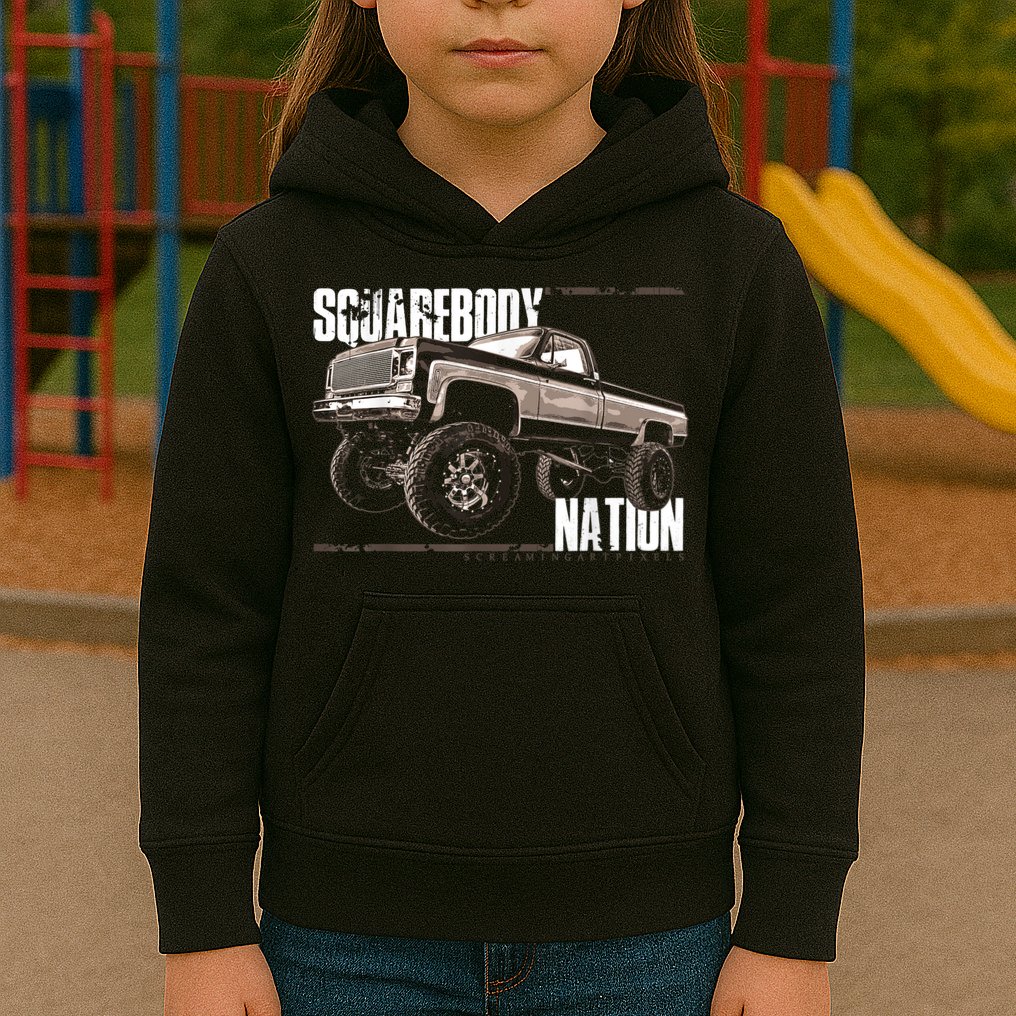 Squarebody Classic Square Body Kids Hoodie