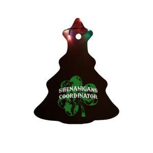 Shenanigans Coordinator Shenanigator St Patricks Day Cheeky Ceramic Tree Ornament