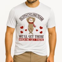 Sloth Cycling Team We'll Get There When We Get There Performance Shirt