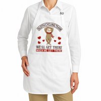Sloth Cycling Team We'll Get There When We Get There Apron