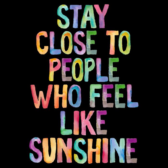 Stay Close To People Who Feel Like Sunshine 16 in Basic Backpack