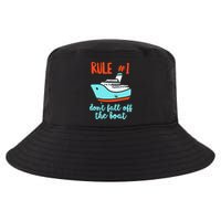 Summer Cruising Trip Funny Don't Fall Off The Boat Cool Comfort Performance Bucket Hat