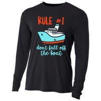 Summer Cruising Trip Funny Don't Fall Off The Boat Cooling Performance Long Sleeve Crew