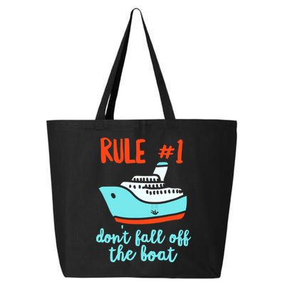 Summer Cruising Trip Funny Don't Fall Off The Boat 25L Jumbo Tote