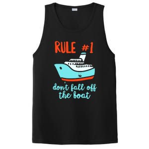 Summer Cruising Trip Funny Don't Fall Off The Boat PosiCharge Competitor Tank