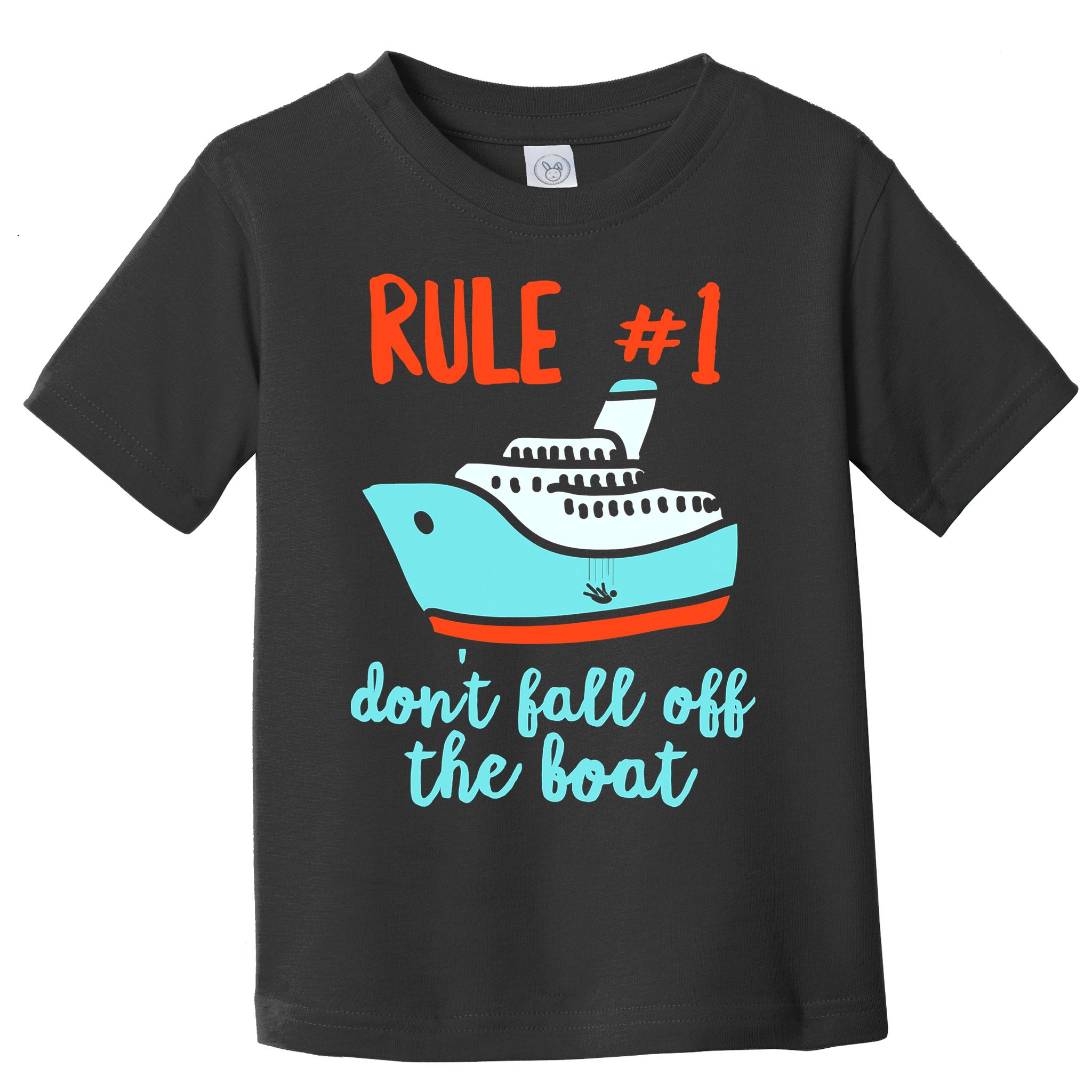 Summer Cruising Trip Funny Don't Fall Off The Boat Toddler T-Shirt