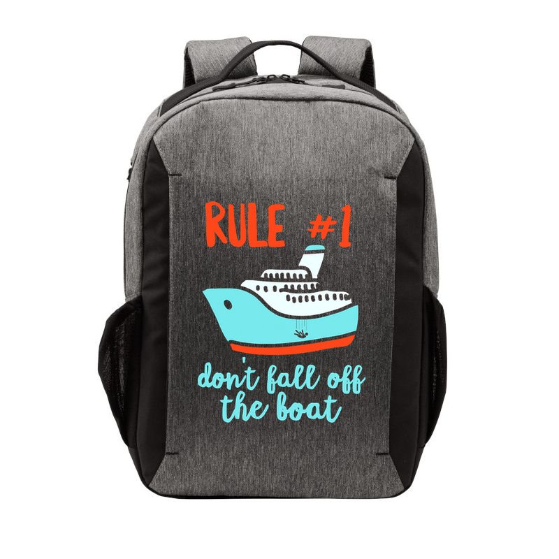 Summer Cruising Trip Funny Don't Fall Off The Boat Vector Backpack
