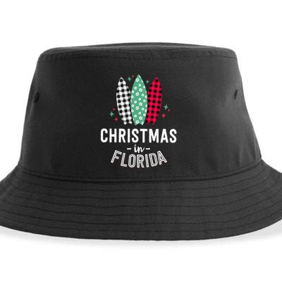 SunKissed Christmas Tropical Family Vacation in Florida Sustainable Bucket Hat