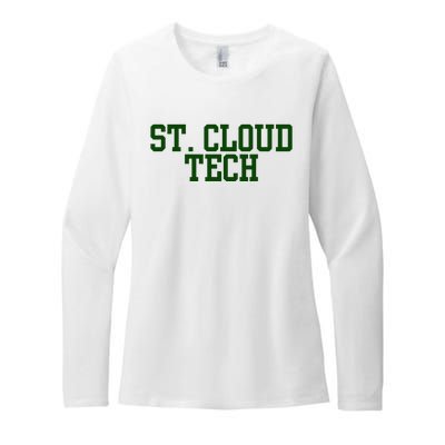 St. Cloud Technical Womens CVC Long Sleeve Shirt