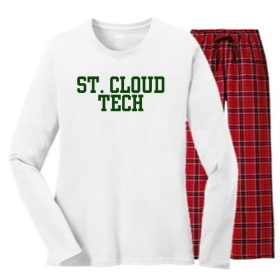 St. Cloud Technical Women's Long Sleeve Flannel Pajama Set 