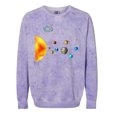 Stage Crew Theater Tech Crew Colorblast Crewneck Sweatshirt