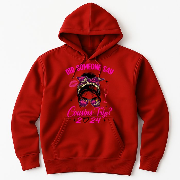 Say Cousins Trip 2024 Vacation Travel Cousin Weekend Hoodie