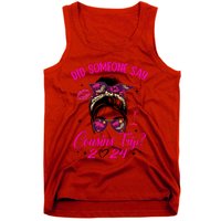 Say Cousins Trip 2024 Vacation Travel Cousin Weekend Tank Top