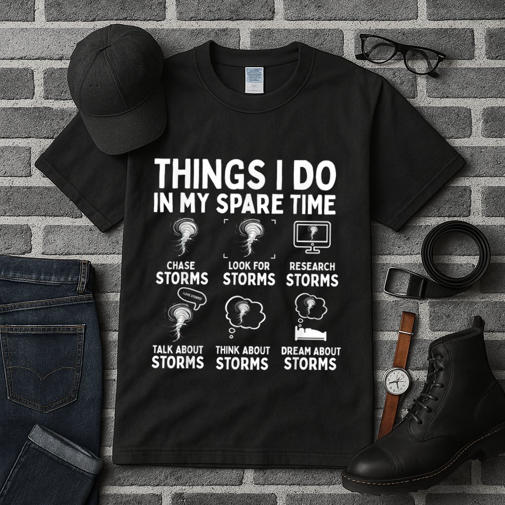Storm Chaser Tornado Chasing Funny Twister Chasers Tall T-Shirt