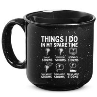 Storm Chaser Tornado Chasing Funny Twister Chasers 15oz Campfire Ceramic Mug