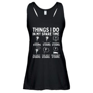 Storm Chaser Tornado Chasing Funny Twister Chasers Ladies Essential Flowy Tank