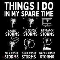 Storm Chaser Tornado Chasing Funny Twister Chasers Poster