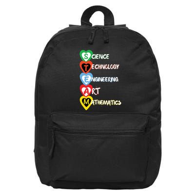 Steam Colorful Technical Sciences And Creativity 16 in Basic Backpack