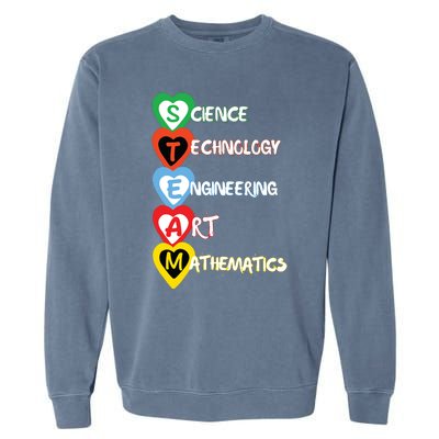 Steam Colorful Technical Sciences And Creativity Garment-Dyed Sweatshirt