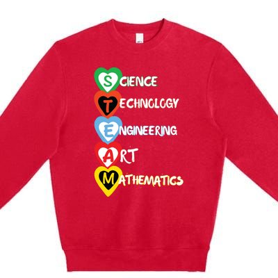 Steam Colorful Technical Sciences And Creativity Premium Crewneck Sweatshirt