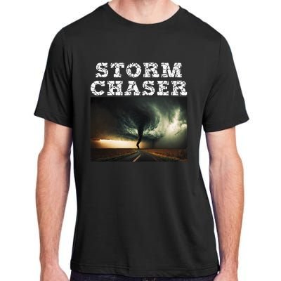 Storm Chaser Tornado Picture Meteorologist Weather Adult ChromaSoft Performance T-Shirt