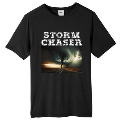 Storm Chaser Tornado Picture Meteorologist Weather Tall Fusion ChromaSoft Performance T-Shirt