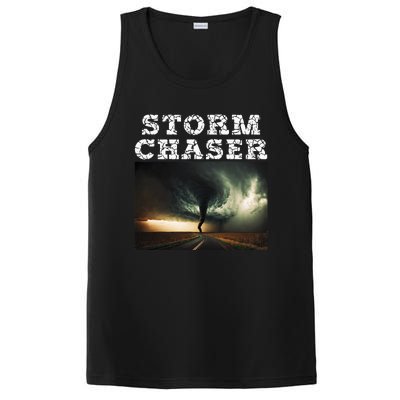 Storm Chaser Tornado Picture Meteorologist Weather PosiCharge Competitor Tank