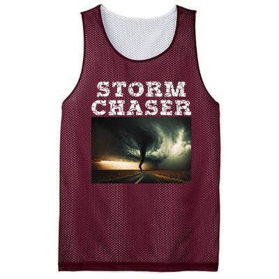 Storm Chaser Tornado Picture Meteorologist Weather Mesh Reversible Basketball Jersey Tank