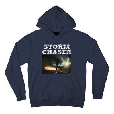 Storm Chaser Tornado Picture Meteorologist Weather Tall Hoodie