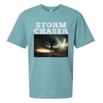 Storm Chaser Tornado Picture Meteorologist Weather Sueded Cloud Jersey T-Shirt