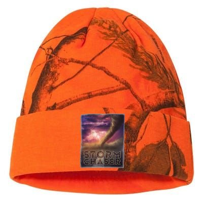 Storm Chaser Tornado Picture Weather Meteorologist Kati Licensed 12" Camo Beanie