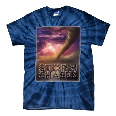 Storm Chaser Tornado Picture Weather Meteorologist Tie-Dye T-Shirt