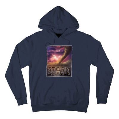 Storm Chaser Tornado Picture Weather Meteorologist Tall Hoodie