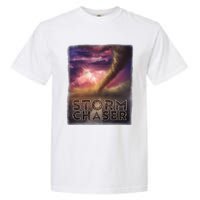 Storm Chaser Tornado Picture Weather Meteorologist Garment-Dyed Heavyweight T-Shirt