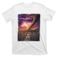 Storm Chaser Tornado Picture Weather Meteorologist T-Shirt