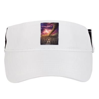 Storm Chaser Tornado Picture Weather Meteorologist Adult Drive Performance Visor