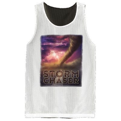 Storm Chaser Tornado Picture Weather Meteorologist Mesh Reversible Basketball Jersey Tank