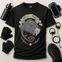 Street Cats Team Trash Racoon Rat Backyard Animal Opossum I Funny Dead Possum Fake It Till You Make Cooling Performance Crew T-Shirt