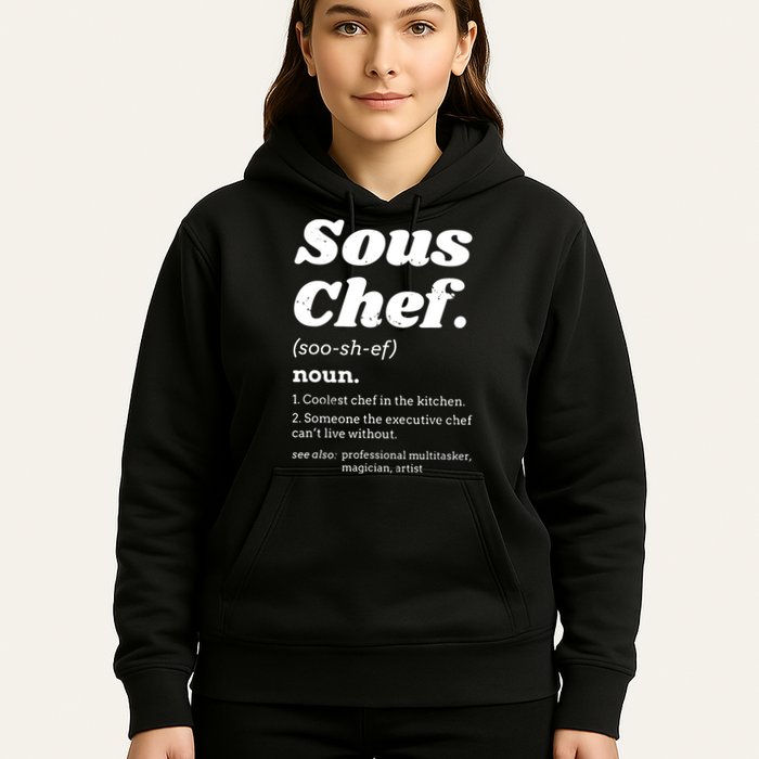 Sous Chef T Funny Definition Hoodie