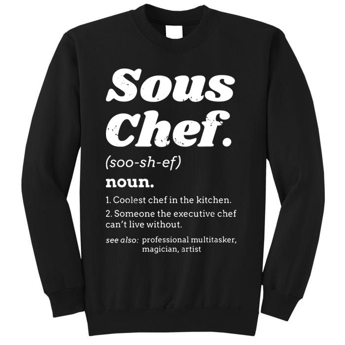 Sous Chef T Funny Definition Sweatshirt
