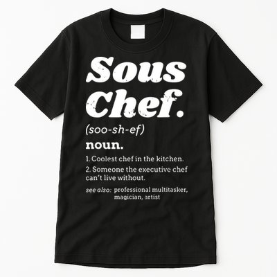 Sous Chef T Funny Definition Tall T-Shirt